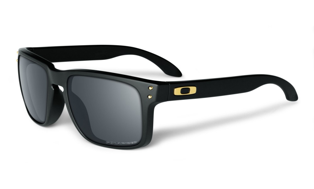 Oakley Holbrook matte black Grey POLARIZED