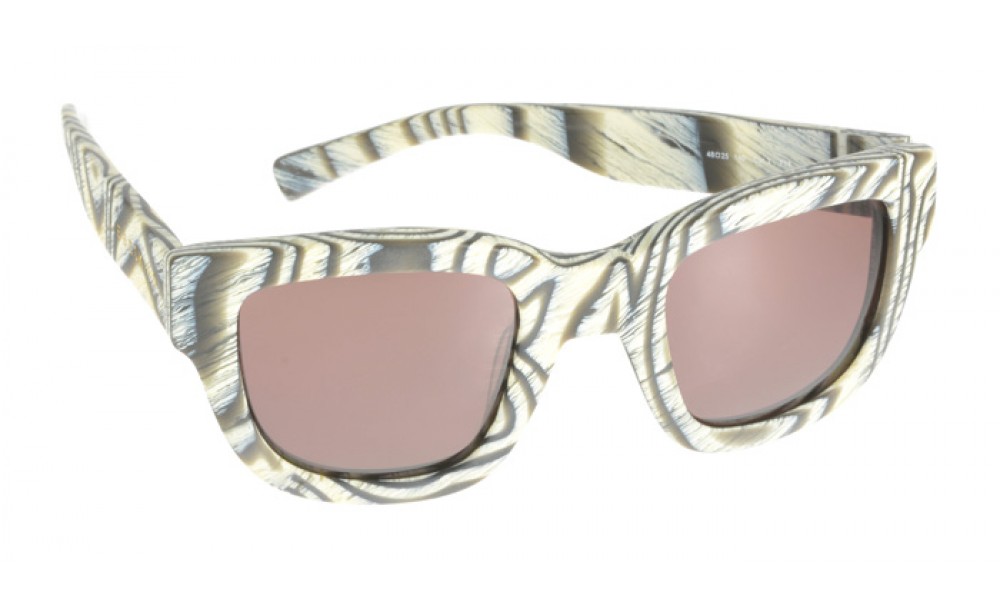 Liebeskind Berlin - Sonnenbrille mit Zebra-Animal-Print